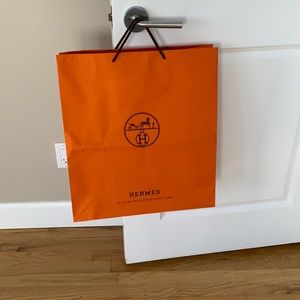 Large Hermès paper bag